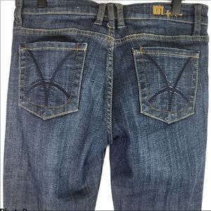 KUT FROM THE KLOTH MID RISE BOOTCUT JEANS SZ. 6